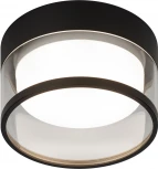 Встраиваемый точечный светильник ЭРА KL82 BK (220V, круглые)