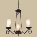 Подвесная люстра L'Arte Luce Napoli L13803.03 (220V, ковка, на цепи, подсвечник, свеча)