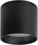 Светильник потолочный накладной Feron HL363 41999 12W, GX53, черный (220V, круглые, IP44)