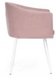 Стул Woodville на металлокаркасе Валета пыльно-розовый / белый 504206