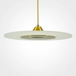 Подвесной светильник Lightera Tekapo LE127L-50G (LED, 220V, на проводе, круглые, летающая тарелка)