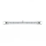 Лампочка галогенная линейная цилиндр прозрачная R7S 500W Uniel J-118/500/R7s