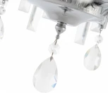 Подвесная люстра хрустальная на штанге Arte Milano Sorrento-2509 372509/5/250/400 CR (220V)