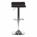 Стул барный KOST (mod. KY509) черный/хром (металл, экокожа)
