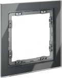 Рамка на 1 пост (графит, стекло) Voltum S70 VLS110107