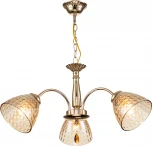 Подвесная люстра Escada Freesia 658/3PL Gold (220V, подвески, на цепи)