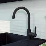 Смеситель IDDIS Cuba CU5BLJ0i05 для кухонной мойки, черный