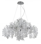 Подвесная люстра Crystal Lux Tenerife SP9 SILVER (220V, на тросе)