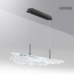 Подвесной светильник Novotech Foglio 359323 черный диммируемый, с ПДУ IP20 LED 36W 220V (на проводе)