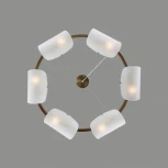 Подвесной светильник Lumion Fioro 6571/6 медный/белый/металл/стекло E14 6*60W 220V (на тросе)