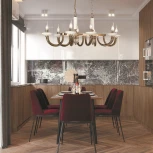 Подвесная люстра Lumien Hall Летисия P17076/8FEG