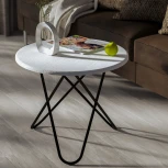 Стол журнальный BeautyStyle 20 белый/черный от фабрики Mebelik