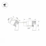 Прожектор уличный Arlight ALT-RAY-ZOOM 028078 (LED, 220V, IP67)