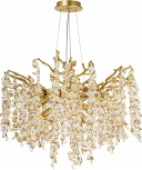 Подвесная люстра Divinare 3134/01 SP-8 Salice (220V, на тросе, листья, ветки)