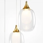 Подвесной светильник Maytoni MOD016PL-08BS1 Maytoni Aura MOD016PL-08BS1 (220V, на проводе)