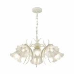 Подвесная люстра Arte Milano Napoli 316066/D680/6 IV (220V, на цепи, цветы, листья)