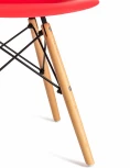Обеденный стул Tetchair CINDY (Дерево бук,Металл,Пластик/Красный)