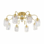 Потолочная люстра Citilux Синди CL330182 (220V, хрусталь)