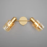 Спот на штанге Eurosvet Ansa 20120/2 перламутровое золото (220V, выключатель)