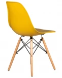Стул обеденный DSW (ножки светлый бук, цвет горчичный (Y-03))