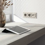 Розетка с заземлением и шторками (дымчатый) Werkel W1271104