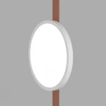 Трековый светильник 48V Denkirs Belty Flow DK5566-WH+BK (LED, круглые)