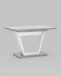 Стол Stool Group Vector 120-160*80 бетон/белый УТ000021741