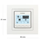 Терморегулятор terneo pro unic, белый