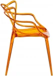 Комплект из 2-х стульев Bradex Home Masters прозрачный оранжевый (FR 0866П)