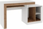 Компьютерный стол Модена (Модена белый / дуб вотан) Woodville арт.563539