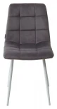 Стул CHILLI G108-12 антрацит/ белый каркас, велюр