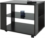 Стол журнальный BeautyStyle 5 венге/стекло черное от фабрики Mebelik