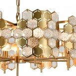 Подвесной светильник (12047/8P Brass) Indigo Delizia V000572 (220V, на цепи)