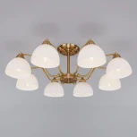 Потолочная люстра Eurosvet Carissa 30172/8 античная бронза