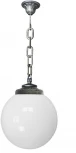 Уличный светильник подвесной Fumagalli GLOBE 300 G30.120.000.BYF1R (220V, на цепи, фонарь, шар, IP55)
