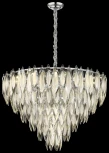Подвесная люстра каскадная Wertmark Orlanda WE144.22.103 (220V, хрусталь, на цепи)