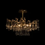 Потолочная люстра на штанге Loft It Coral 10351/460C AB (220V, ветки)