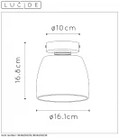 Точечный светильник для ванной Tyler 30164/01/30 IP44 (220V, круглые)