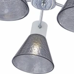 Потолочная люстра на штанге Arte Milano Napoli 322408/5 CR+WH (220V)