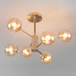 Потолочная люстра на штанге Eurosvet Ascot 30166/6 золото (220V)