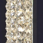 Хрустальный настенный линейный светильник Lussole Stintino LSL-8701-05 (220V, IP21)