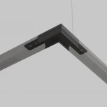 Коннектор угловой круглый, черный Maytoni Accessories for tracks Basity TRA172CL-R-11B