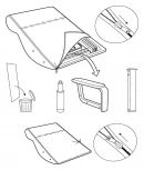 Кресло Бюрократ CH-551 черный Leather Black эко.кожа крестовина металл черный