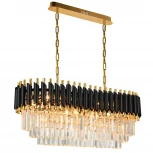 Подвесная люстра Natali Kovaltseva Darian 76017/8C GOLD BLACK