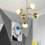 Люстра на штанге Ball ImperiumLoft Balll01 (140552-26) (220V, шар)