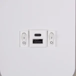 Настенный светильник светодиодный Reluce 86204-9.2-001KT LED12W+USB WT (220V, выключатель)