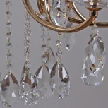 Подвесная люстра ILLUMICO IL2326-6POR-39 GD (220V, на цепи, подсвечник, свеча)