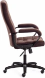 Компьютерное кресло игровое Tetchair TRENDY (Флок,Ткань/Коричневый)