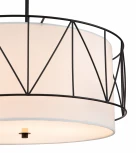 Подвесной светильник Charme V000272 (13016/3P Black ) (220V, на цепи)