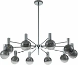 Люстра потолочная на штанге Collana V000225 (13015/10R Chrome) (220V, шар)